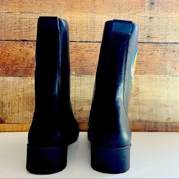 NWT Disney’s The Little Mermaid Ariel Silhouette Combat Boots - Picture 6 of 8